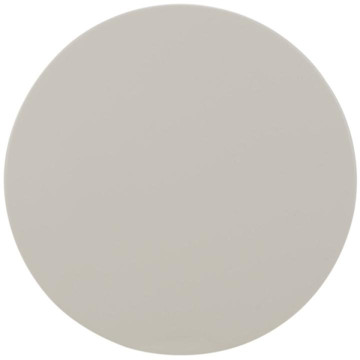 Gray Metal Round Ayden Accent Table