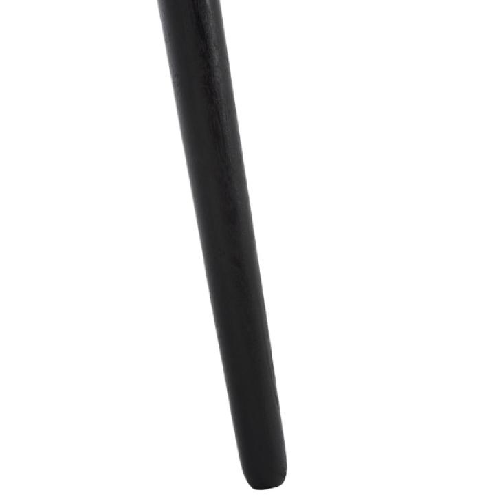 Black Wood Mina Tray End Table