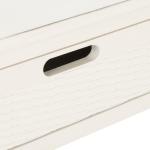 White Wood Landers 1-Drawer End Table