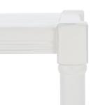 White Wood Genesia Side Table