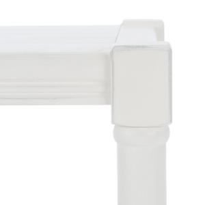 White Wood Genesia Side Table