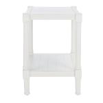 White Wood Genesia Side Table