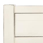 White Wood Finley 1-Drawer End Table