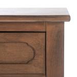Brown Wood Veranda End Table