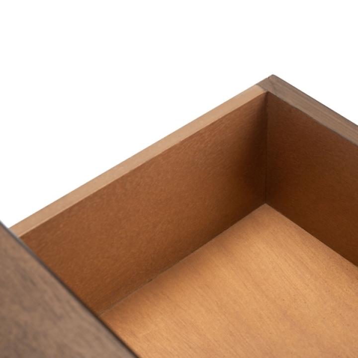 Brown Wood Veranda End Table