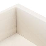 White Wood Stella 1-Drawer End Table