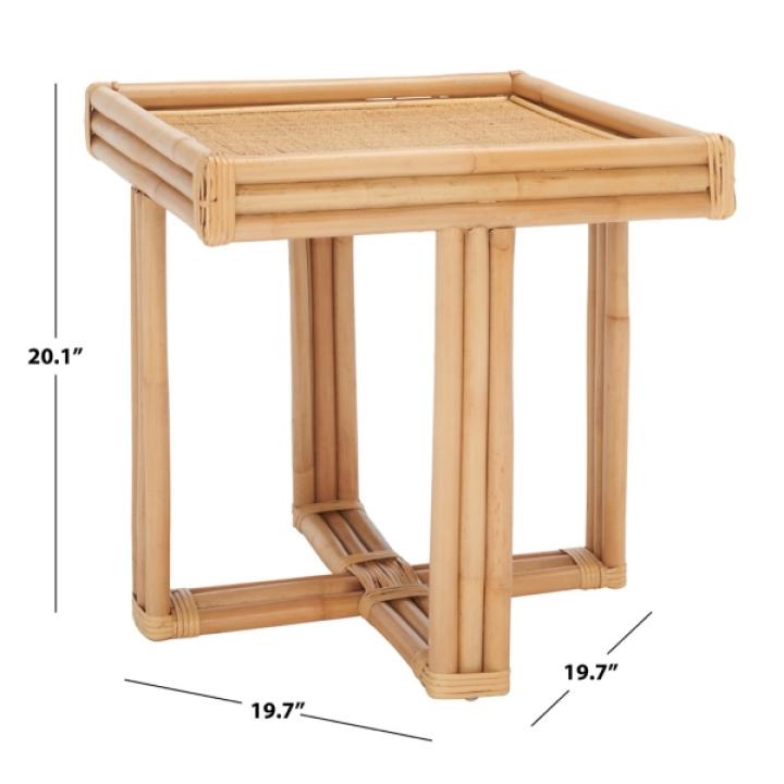 Natural Rattan Alari Accent Table