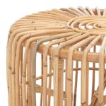 Natural Rattan Jade Accent Table