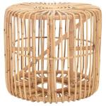 Natural Rattan Jade Accent Table