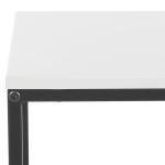 Black Modern Bortola Accent Table