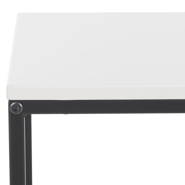 Black Modern Bortola Accent Table