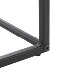 Black Modern Bortola Accent Table