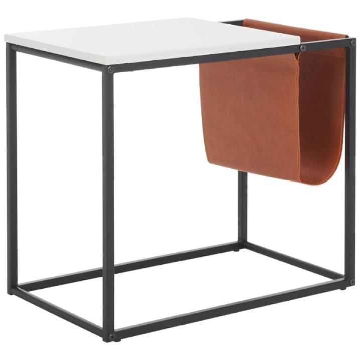 Black Modern Bortola Accent Table
