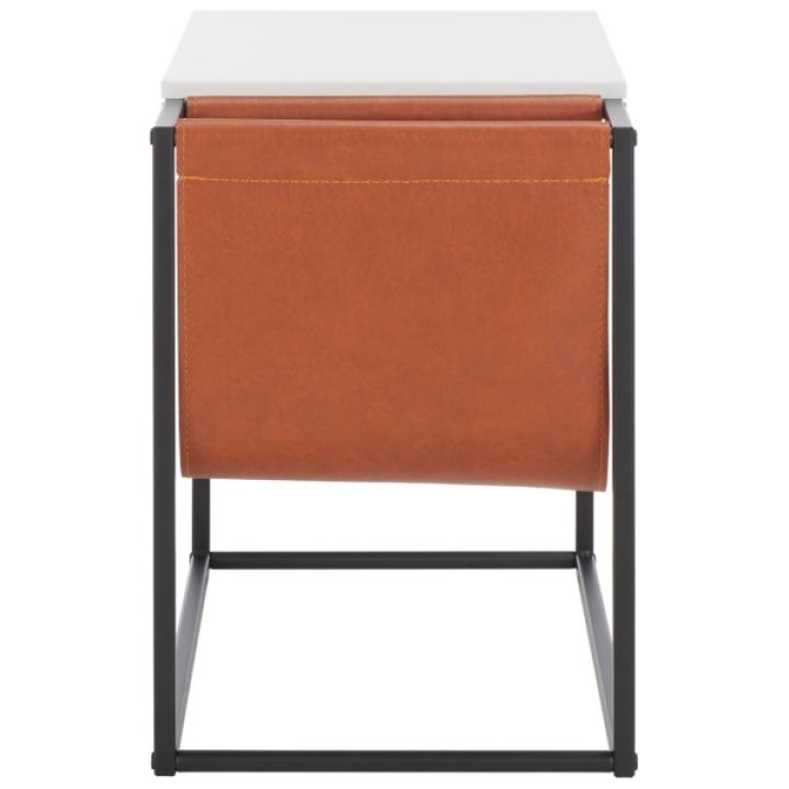Black Modern Bortola Accent Table