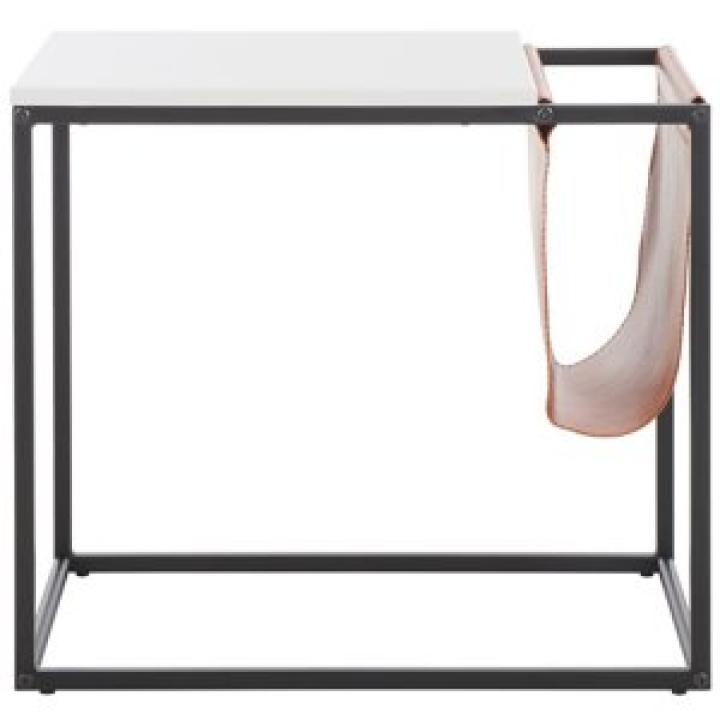 Black Modern Bortola Accent Table
