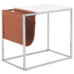 Silver Modern Bortola Accent Table