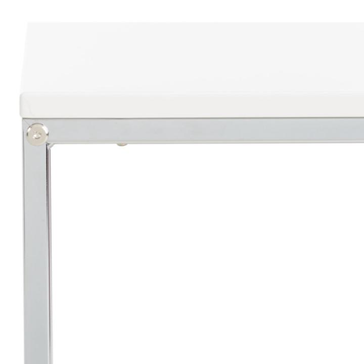 Silver Modern Bortola Accent Table