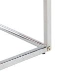 Silver Modern Bortola Accent Table