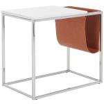 Silver Modern Bortola Accent Table