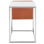 Silver Modern Bortola Accent Table