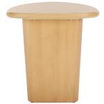 Natural Asymmetrical Genevieve Accent Table