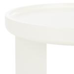 White Wood Elnora Accent Table
