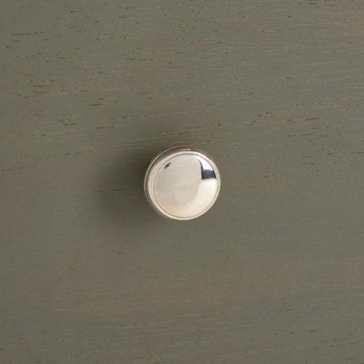 Ash Gray Wood 3-Drawer Denise End Table