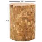 Natural Reclaimed Teak Round Ira Stool