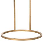 Gold Metal Round Lucile C-Table