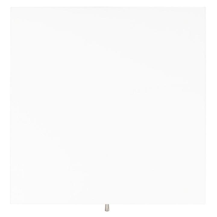 White Wood 2-Drawer Katie End Table