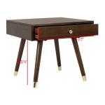 Brown Modern Levi End Table