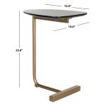 Black and Gold Vedrana Modern C-Table