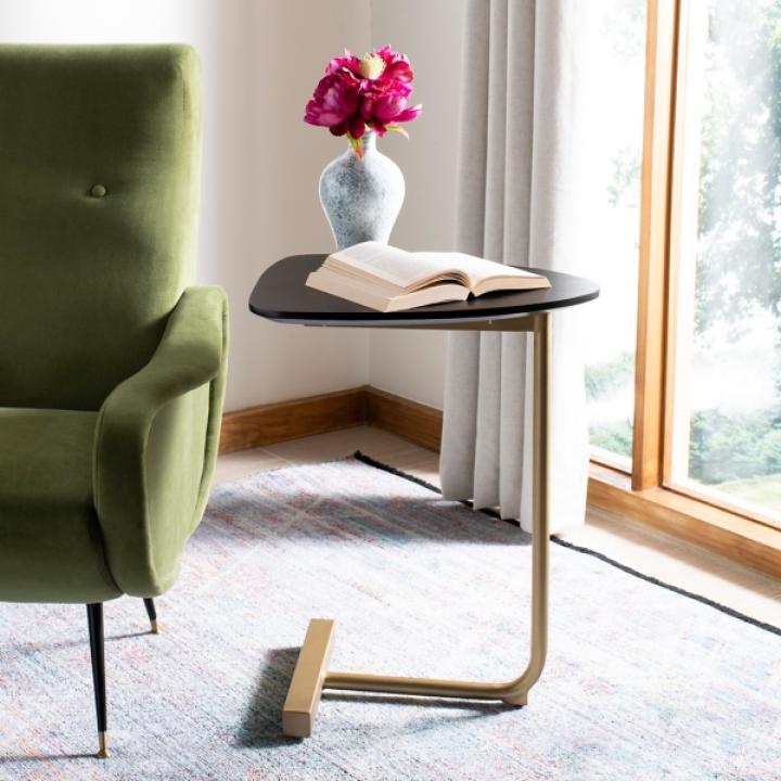 Black and Gold Vedrana Modern C-Table