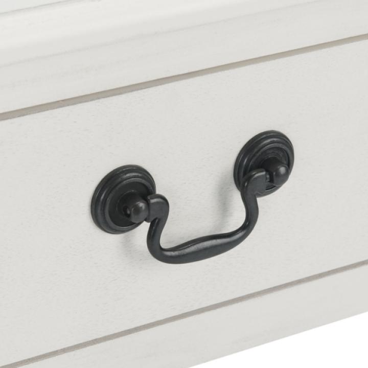 White Wood Phoebe End Table