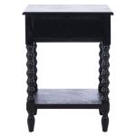 Black Wood Phoebe End Table