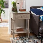 Teresa Gray Traditional Accent Table