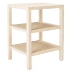 Natural Woven Marguerite End Table