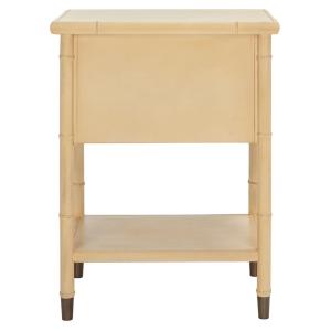 Light Blonde 2-Drawer Claudia Side Table