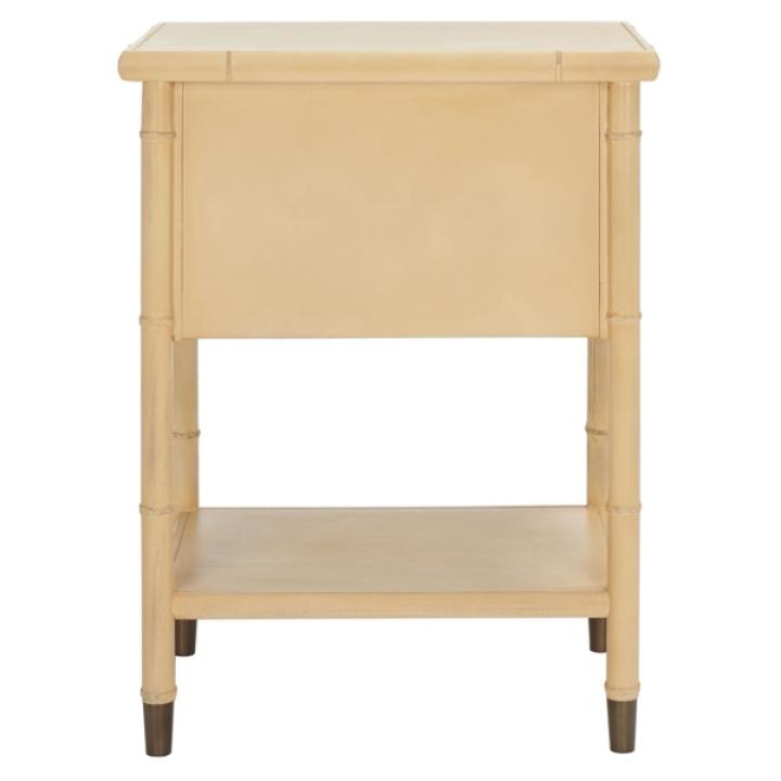 Light Blonde 2-Drawer Claudia Side Table