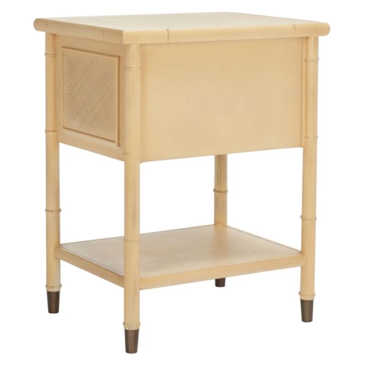 Light Blonde 2-Drawer Claudia Side Table