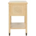 Light Blonde 2-Drawer Claudia Side Table
