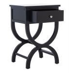 Black Contemporary Maxine Accent Table