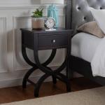 Black Contemporary Maxine Accent Table