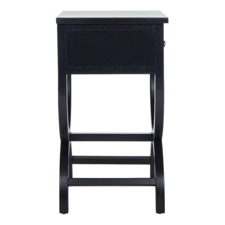 Black Contemporary Maxine Accent Table