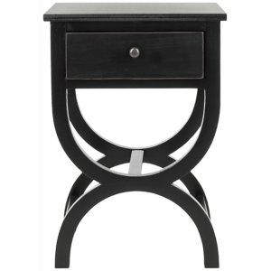 Black Contemporary Maxine Accent Table