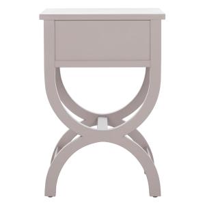 Gray Contemporary Maxine Accent Table