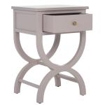 Gray Contemporary Maxine Accent Table