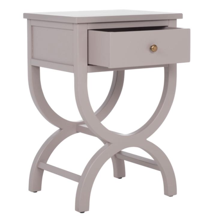 Gray Contemporary Maxine Accent Table
