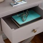 Gray Contemporary Maxine Accent Table