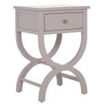 Gray Contemporary Maxine Accent Table
